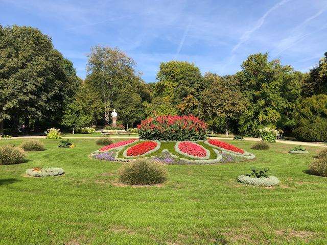 park nebo cvijece