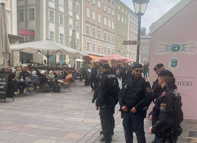 Austrijska policija u Salzburgu (ILUSTRACIJA) / Foto: Fenix (SIM)