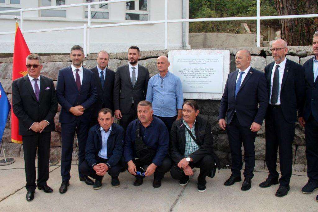 morinj otkrivanje spomen ploce