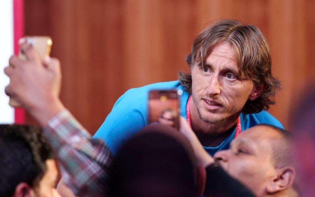 luka modric selfo