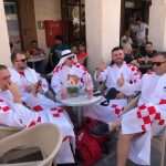 (FOTO/VIDEO) ODLIČNA ATMOSFERA U DOHI: Hrvatskim navijačima pridružila se i bivša predsjednica Kolinda Grabar Kitarović