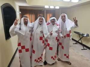 (FOTO) HRVATSKI NAVIJAČI IZAZVALI SHOW: U Dohi su navijači iz Frankfurta, Offenbacha, Stuttgarta, Böblingena, Posušja...