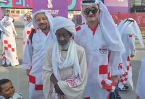 (FOTO) HRVATSKI NAVIJAČI IZAZVALI SHOW: U Dohi su navijači iz Frankfurta, Offenbacha, Stuttgarta, Böblingena, Posušja...