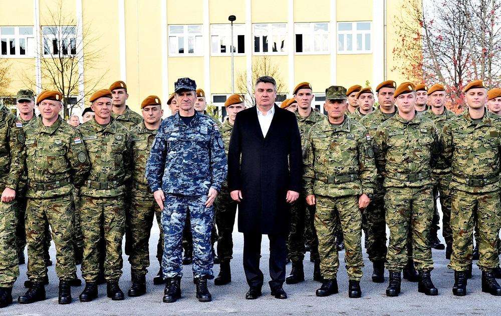 milanovic s hrvatskim vojnicima