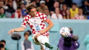Luka Modrić u hrvatskom dresu (ILUSTRACIJA)/ Foto: Hina