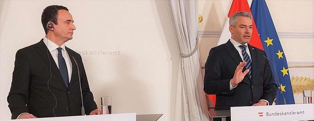 karl nehammer i albini kurti