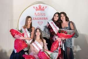 IZABRANA NAJLJEPŠA ZAGREPČANKA: Tara Begedin je nova Miss Zagreba,  njezine pratilje su Helena Medved i Ana Usmiani