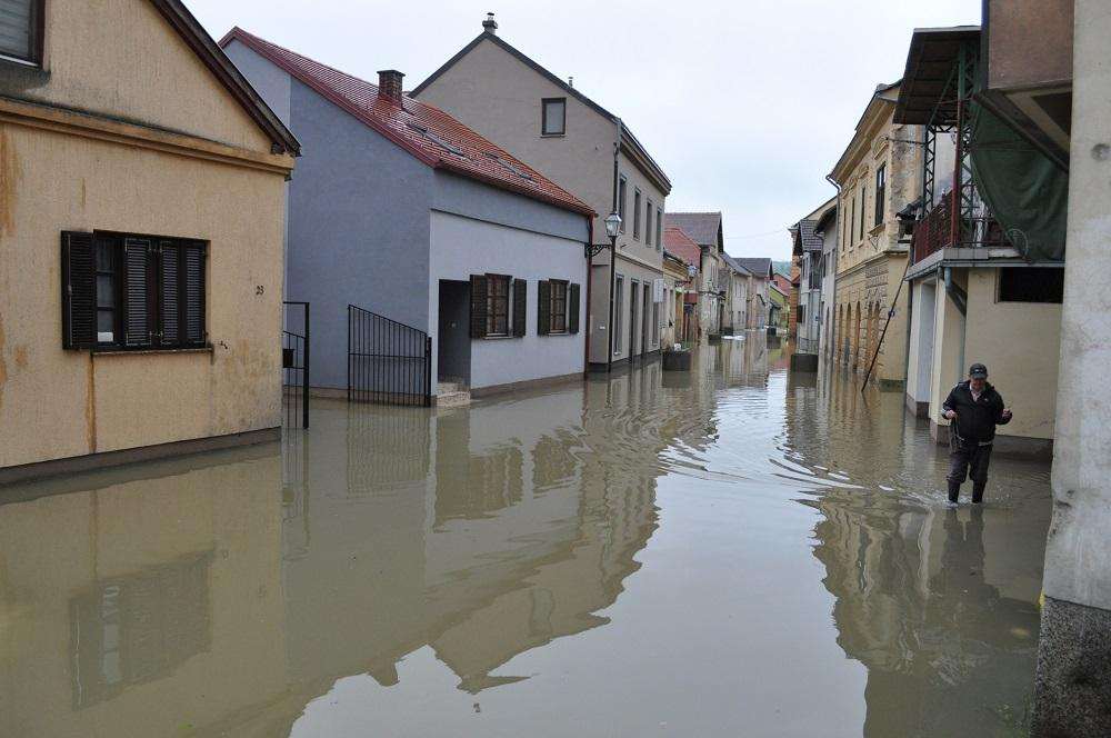 Hrvatska Kostajnica, Poplava u Hrvatskoj (ILUSTRACIJA) / Foto: Hina