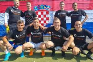 (FOTO I VIDEO) SJAJNO IZDANJE TURNIRA CROATIA CUP 2023. U FRANKFURTU: Prvi Erzgebirge Haue, drugi Cafe Ludwig, treći Brzi i žestoki