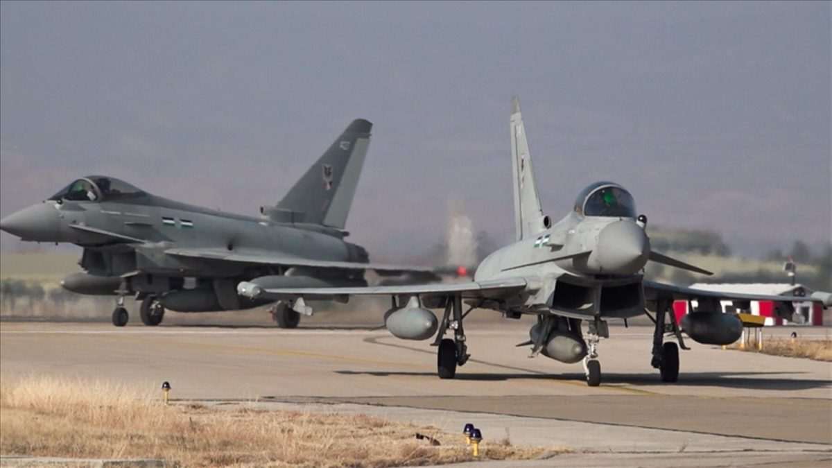 Njemački borbeni zrakoplov Eurofighter / Foto: Anadolu