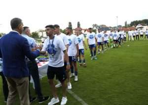 (FOTO) RUDEŠ NOVI PRVOLIGAŠ: HNK Vukovar u gostima savladao Rudeša koji je već ranije osigurao ulazak u Prvu HNL
