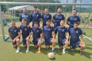 (FOTO I VIDEO) SJAJNO IZDANJE TURNIRA CROATIA CUP 2023. U FRANKFURTU: Prvi Erzgebirge Haue, drugi Cafe Ludwig, treći Brzi i žestoki