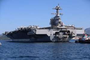 PONOS AMERIČKE MORNARICE: U Split uplovio najveći ratni brod, američki nosač aviona USS Gerald R. Ford PONOS AMERIČKE MORNARICE: U Split uplovio najveći ratni brod, američki nosač aviona USS Gerald R. Ford