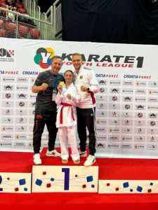ZLATO ZA NIVES PODVOREC: U Poreču održano svjetsko natjecanje za mlade Karate Youth League