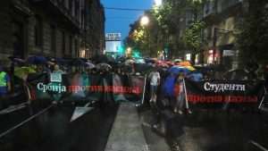 UNATOČ NEVREMENU: Prosvjed "Srbija protiv nasilja" održan i ove subote u Beogradu UNATOČ NEVREMENU: Prosvjed "Srbija protiv nasilja" održan i ove subote u Beogradu