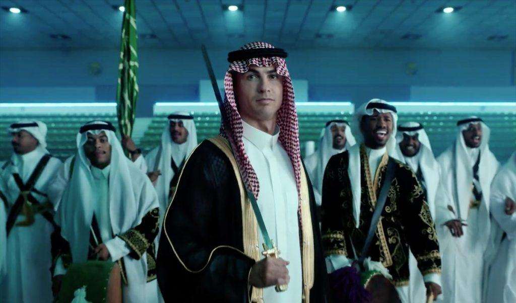 Cristiano Ronaldo u Saudijskoj narodnoj nošnji (ILUSTRACIJA) / Foto: Anadolu