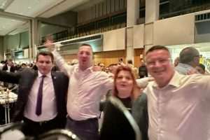(FOTO i VIDEO) SLAVONSKA VEČER 2023.: Bosutski bećari oduševili više od 1.000 ljudi u Gerlingenu kod Stuttgarta