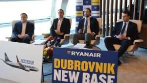 DUBROVNIK: Ryanair će u 2024. Dubrovnik povezivati s 18 europskih odredišta