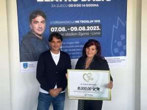ZLATKO DALIĆ U LIVNU: Uručene donacije prikupljenje na humanitarno glazbenom-sportskom spektaklu