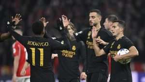 REZULTATI LIGE PRVAKA: Real s Modrićem u Berlinu porazio Bjeličin Union, Bayern na Old Traffordu savladao Manchester United, Sučić strijelac u porazu Salzburga