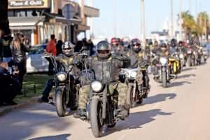 ZAPOČELO OBILJEŽAVANJE 31. OBLJETNICE VRO MASLENICA: Moto defile Od mosta do mosta krenuo iz Zadra prema Maslenici moto defile