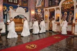 ZAGREB: Služena božićna liturgija u hramu Preobraženja Gospodnjeg u Zagrebu