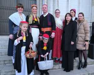 10. OBLJETNICA FESTE SVETOG VLAHA U BRUXELLESU: Dubrovčani i prijatelji Dubrovnika proslavili Festu sv. Vlaha uz puštanje bijelih golubica kao simbola slobode i mira