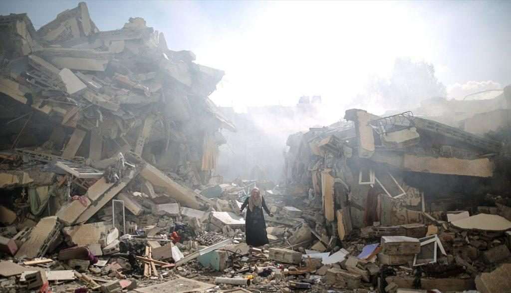 Slika rata u Gazi (ILUSTRACIJA) / Foto: Anadolu