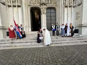 10. OBLJETNICA FESTE SVETOG VLAHA U BRUXELLESU: Dubrovčani i prijatelji Dubrovnika proslavili Festu sv. Vlaha uz puštanje bijelih golubica kao simbola slobode i mira