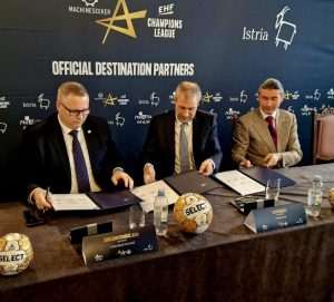 ELITNO RUKOMETNO NATJECANJE: Hrvatska turistička zajednica i TZ Istarske županije postaju službeni destinacijski partneri Machineseeker EHF Champions League