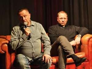 IDENTITETSKI I POVIJESNI ZNAČAJ: Knjiga dr. Ivana Mancea “Kosinjska tiskara” promovirana i u Beču Dr. Mance i prof. Patafta/ Foto: S. Herek