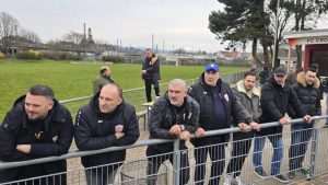 PETICA U MREŽI GOSTIJU: Tri pogotka Matovića i dva pogotka Propadala za visoku 5:0 pobjedu Croatije Frankfurt Navijači Croatije FFM / Foto: Fenix (D. Pleša)