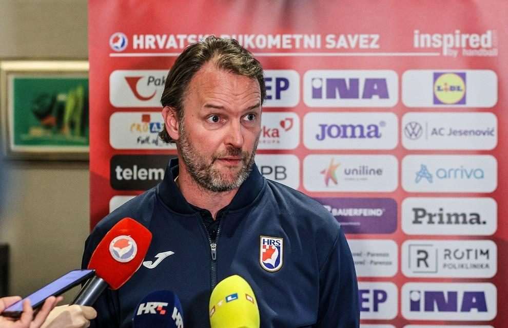 Hrvatski rukometni izbornik Dagur Sigurdsson / Foto: Hina