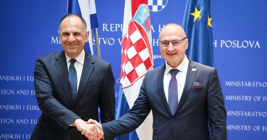 Gordan Grlić Radman i George Gerapetriris