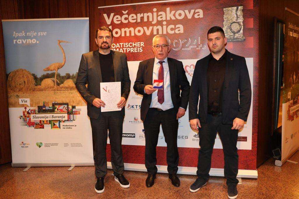 Jozo Kožulj (u sredini) sa gostima iz HKZ Calw / Foto: Fenix (Ž. Cindić)