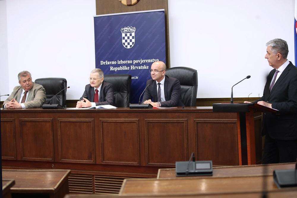 Na fotografiji Damir Kontrec, Radovan Dobronić , Josip Salapić i Slaven Hojski / Foto: Hina