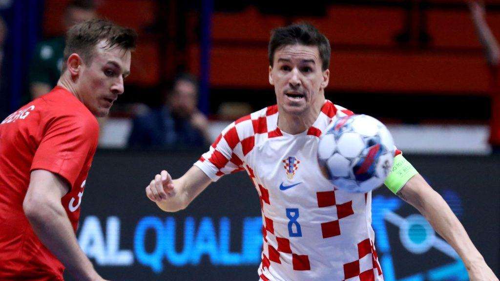 Kapetan futsalske reprezentacije Hrvatske Dario Marinivić / Foto: Hina