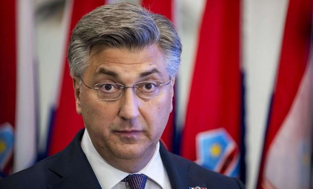 Na slici Andrej Plenković / Foto: Hina