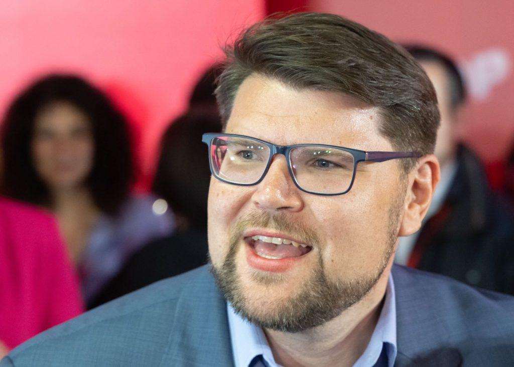 Peđa Grbin, predsjednik SDP-a / Foto: Hina