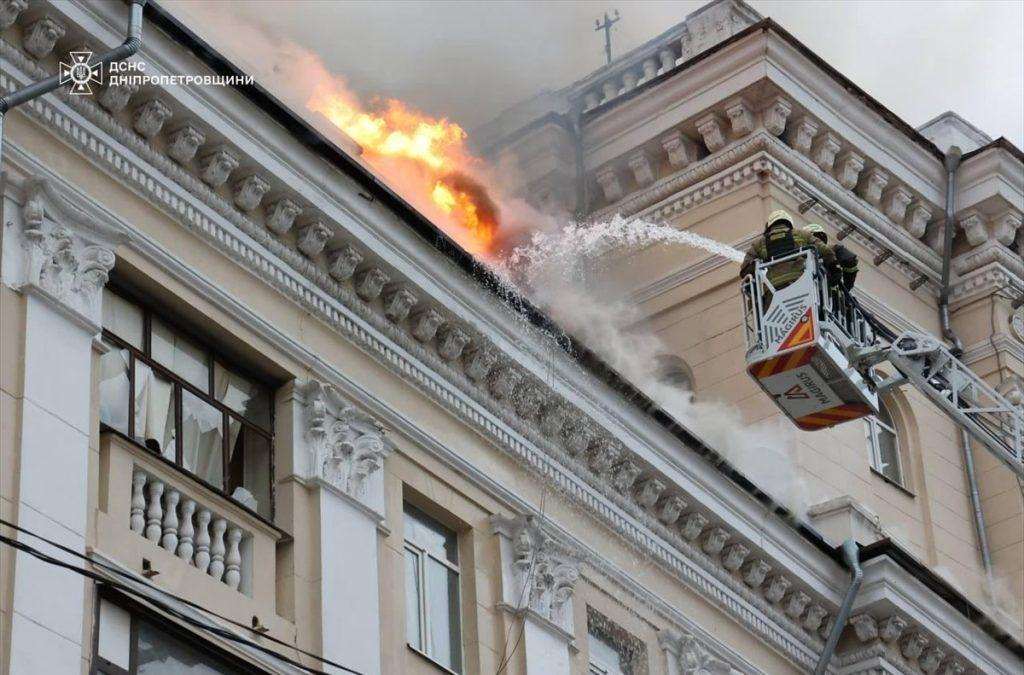 Ruski napadi na ukrajinsku regiju Dnjepropetrovsk / Foto: Anadolu