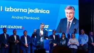 Predizborni skup HDZ-a u Sesvetama / Foto: IS HDZ