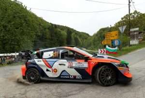 WRC CROATIA RALLY: Belgijancu Neuvilleu 4.9 sekundi prednosti za zadnji dan Thierry Neuville (Belgija) i negov suvozač Martijn Wydaeghe (Belgija) u svom Hyundai i20 N Rally 1 Hybrid automobilu / Foto: Hina