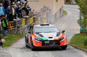 WRC CROATIA RALLY: Belgijancu Neuvilleu 4.9 sekundi prednosti za zadnji dan Thierry Neuville (Belgija) i negov suvozač Martijn Wydaeghe (Belgija) u svom Hyundai i20 N Rally 1 Hybrid automobilu / Foto: Hina