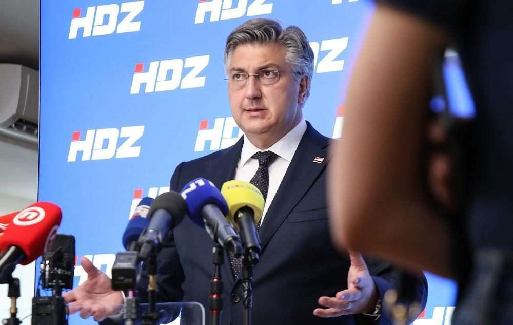 Na slici Andrej Plenkovic / Foto: Hina