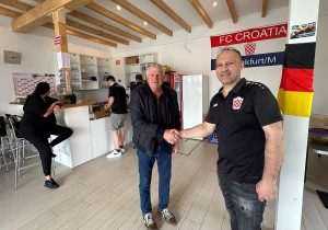 (FOTO) SVEČANO OTVOREN KLUPSKI DOM FC CROATIJE FRANKFURT: Jedan od najuspješnijih hrvatskih klubova u Njemačkoj ima svoje vlastite prostorije, danas su se okupili prijatelji, sponzori i igrači ovog kluba