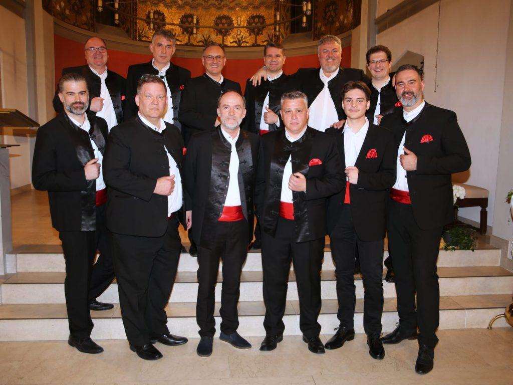 (FOTO) KLAPSKA VEČER U BÖBLINGENU: Tri hrvatske klape raspjevale publiku Muška klapa Troplet / Foto: Fenix (Ž.Cindrić)