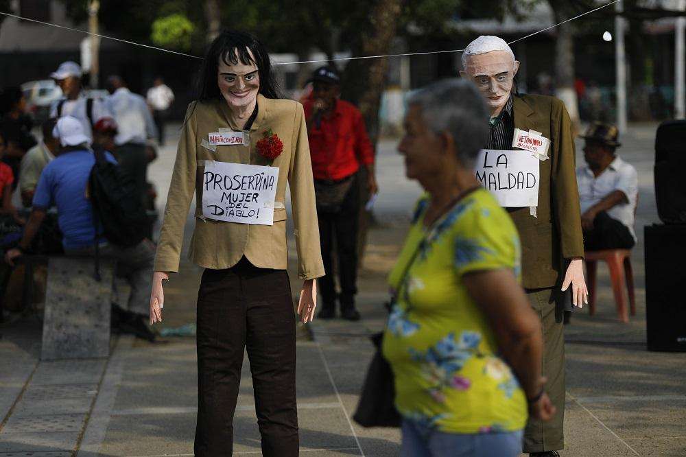 Lutke Benjamina Netanyahua i Marije Corine Machado / Foto: Anadolu