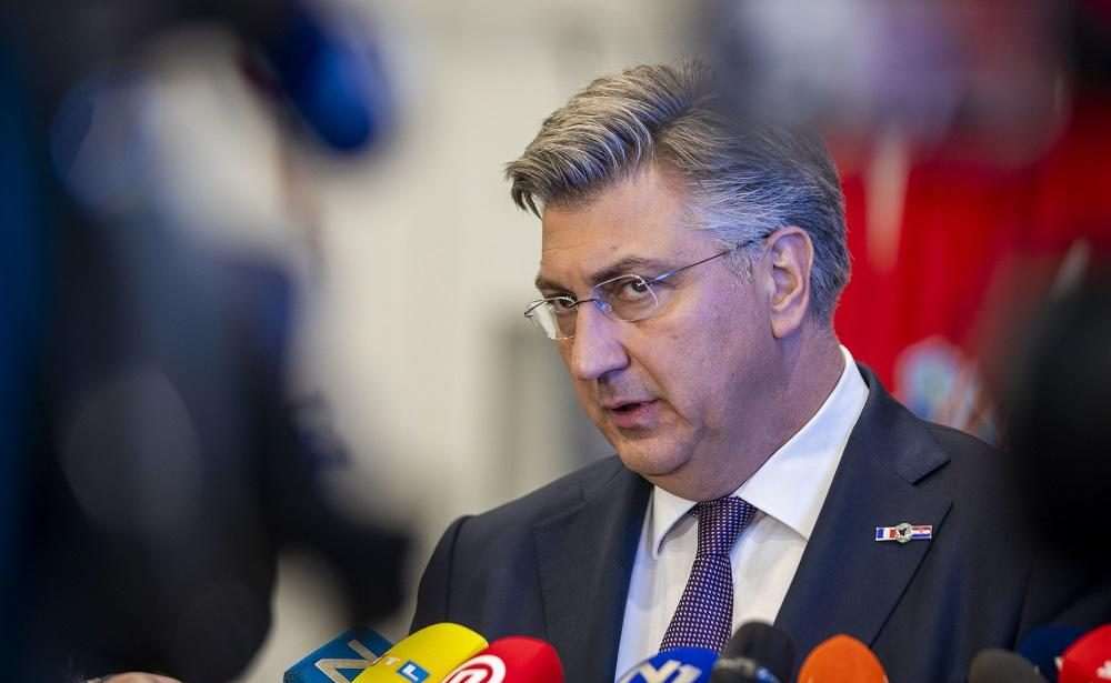 Na slici Andrej Plenković / Foto: Hina