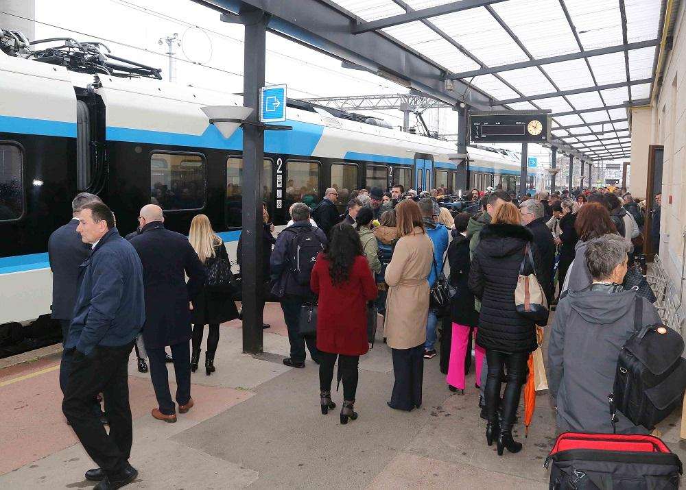 Predstavljena željeznička putnička linija Trst - Rijeka / Foto: Hina