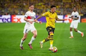 SJAJAN NOGOMET NA WESTFALENU: Borussia srušila PSG i stekla prednost pred uzvrat u Parizu Detalj s utakmice Borussia - PSG / Foto: Anadolu